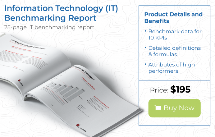 key performance indicators examples for information technology