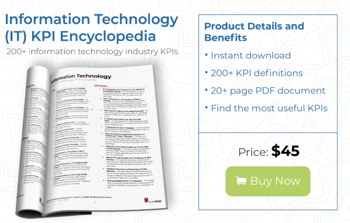 Guides to the best information technology kpi metrics